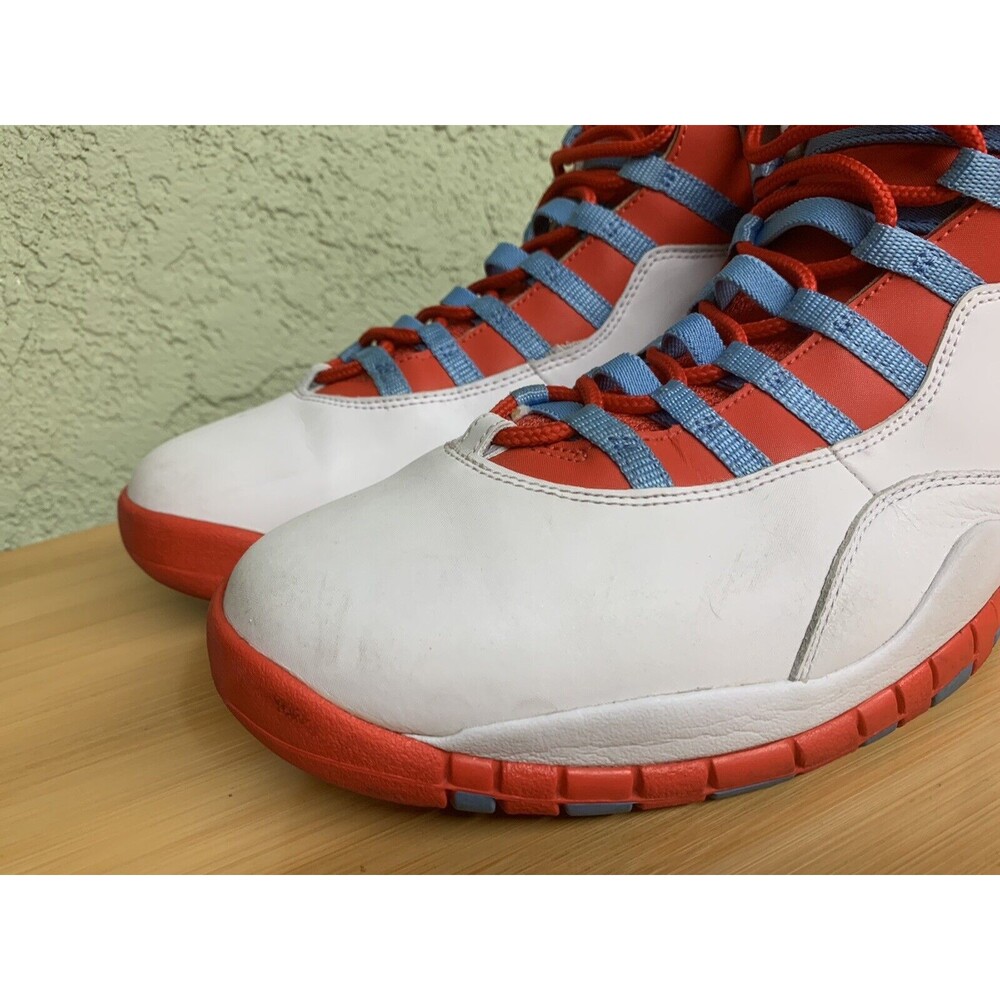Nike Air Jordan 10 X Retro Chicago Flag Size 12.5. 310805-114 2016 - Picture 6 of 11